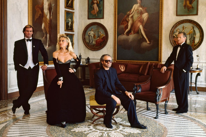 Familia Versace unida